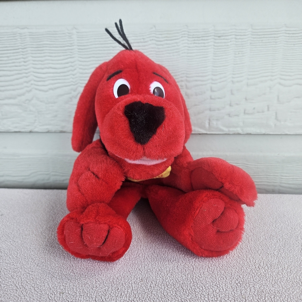 Clifford The Big Red Dog Full Body Hand Puppet VTG Avon Scholastics 1999 SOUND